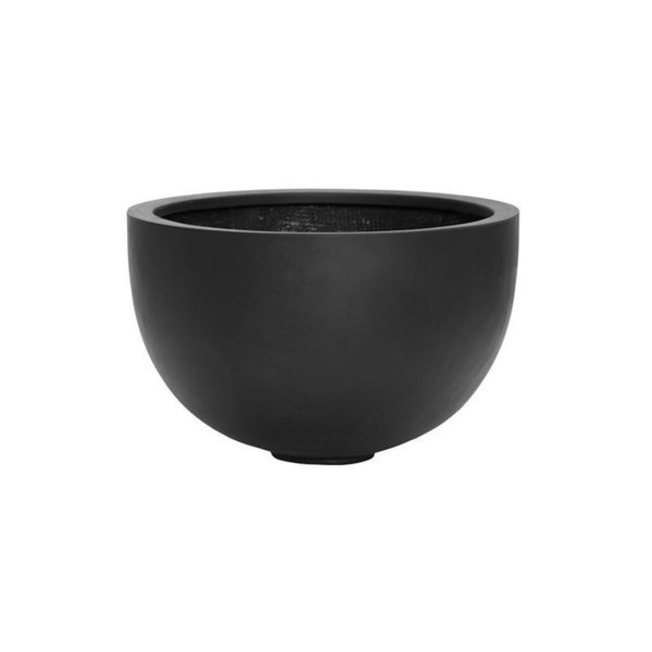 Pottery Pots - Blumentopf Bowl M, Schwarz