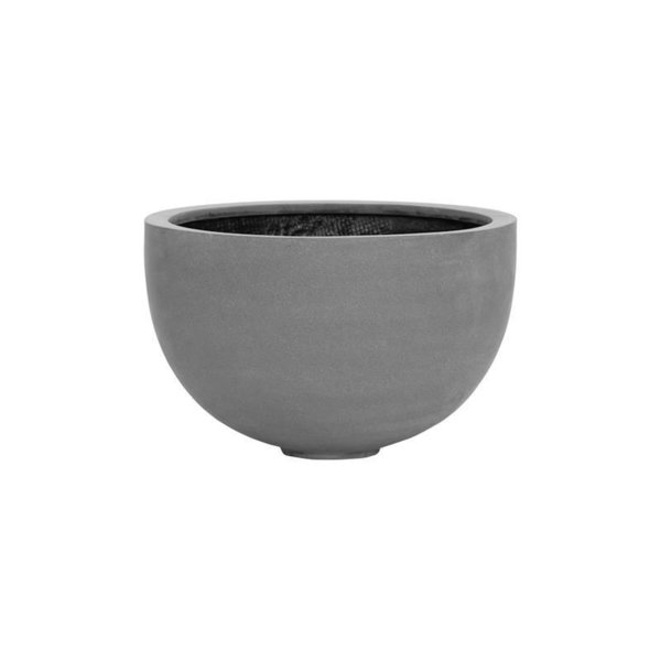 Pottery Pots - Blumentopf Bowl M, Grau
