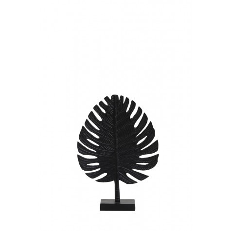 Light & Living - Ornament LEAF 23,5x8x33, schwarz