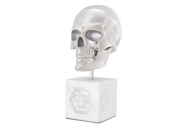 Eichholtz x Philipp Plein - Platinum Skull L