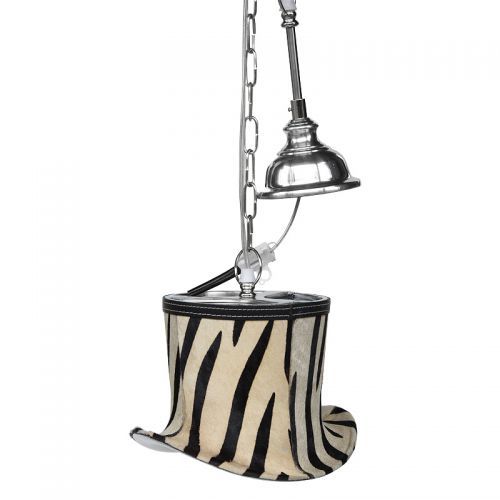 Hazenkamp - Hängeleuchte Zebra Hut 18x21x26 cm