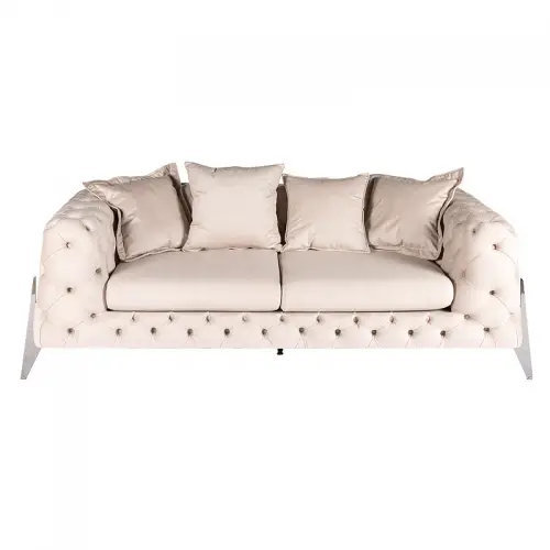 Hazenkamp - Couch Scala 2-Sitzer Creme 215x100x75cm